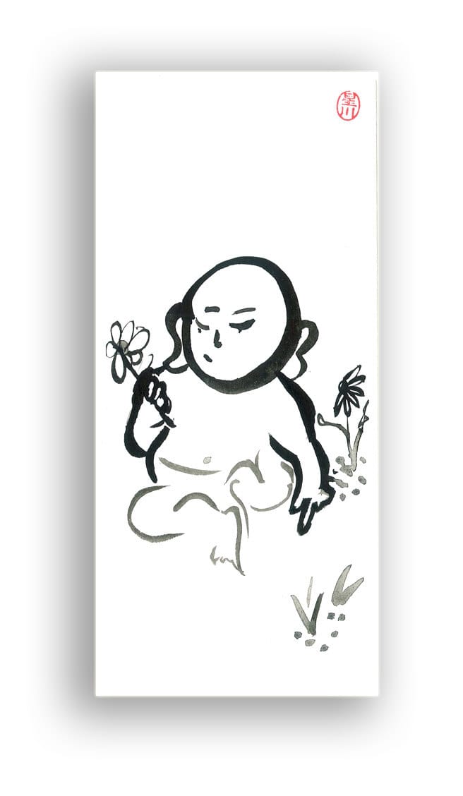 Buddha Baby by Zen Brush on Etsy